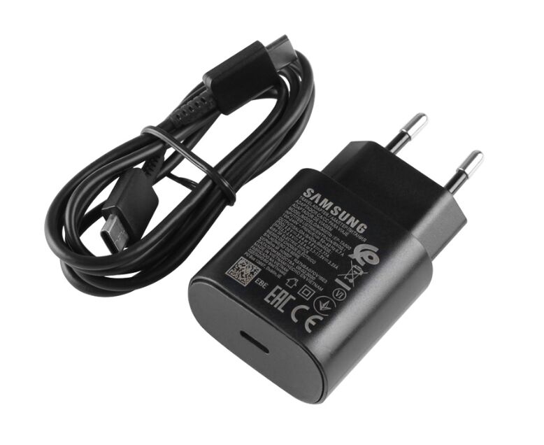 (immagine per) 25W USB-C Samsung EP-DG977 Alimentatore Adattatore + Cavo