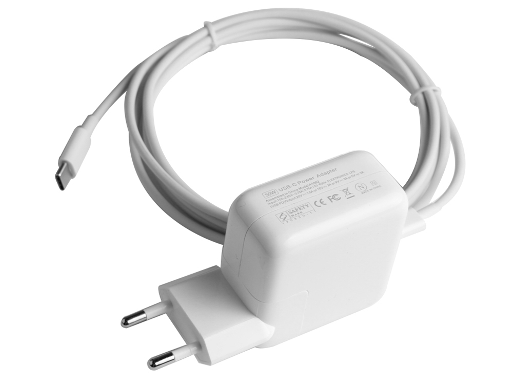 (immagine per) 30W USB-C Apple 661-02315 A1540 Alimentatore Adattatore + Cavo