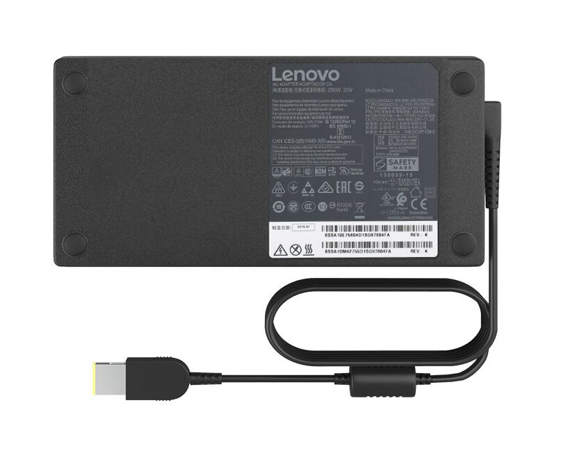(immagine per) 230W Lenovo Thunderbolt 3 WorkStation Dock 40AN0230AR Adattatore + Cavo